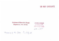 Photo only available in the library